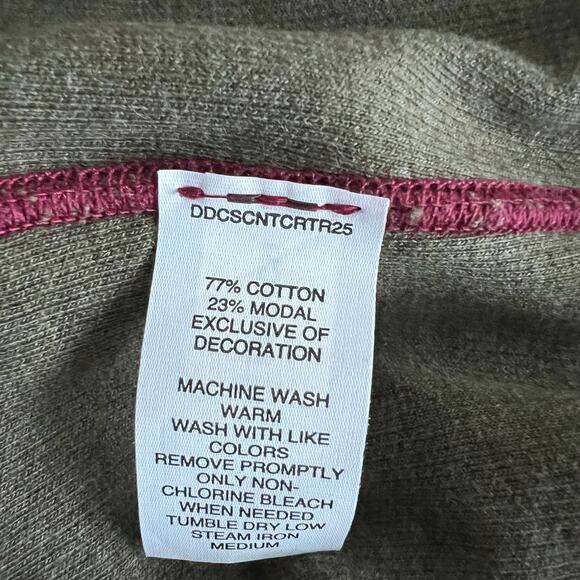 Daniel Cremieux Burgundy or Green, Quarter Zip Reversible Pullover Large - Picture 5 of 5